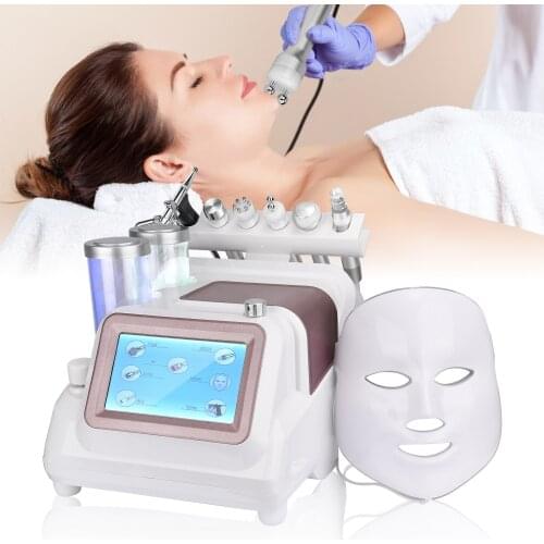 7 in 1Skin Care Machine Hydrogen Beauty Facial Machine Pore Blackhead Deep Cleansing Facial Beauty Machine for Home &
