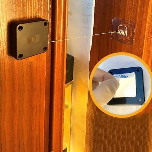 Punch-free Automatic Sensor Door Closer Automatically Close for All Doors