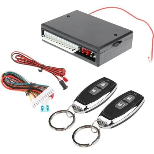 Car Central Door Lock Keyless Entry System Remote Central Locking Kit with Remote Control Universal Car Alarm Systems Promotion