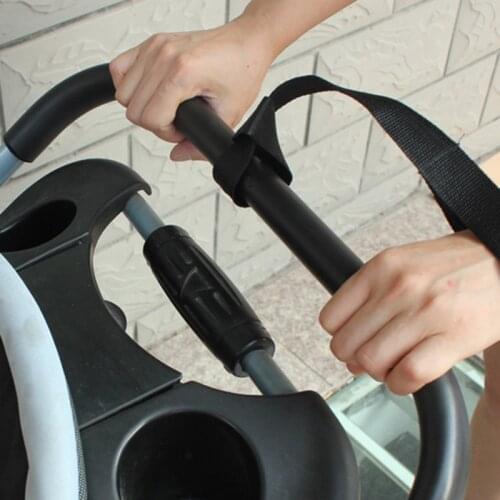 Baby Kid Buggy Stroller Pram Safety Belt Wrist Hand Strap Pushchair Arm High Landscape Wheelchair Carriage Poussette Solid TSLM1