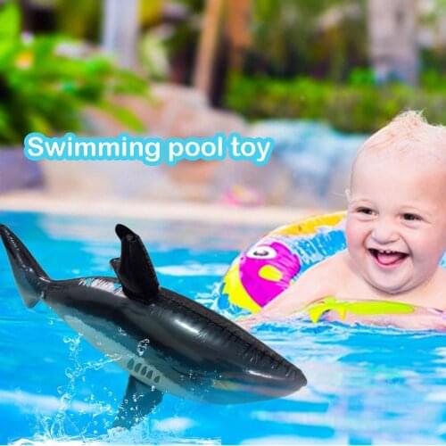 Children Swimming Pool Water Toys PVC Inflatable Shark Toys Simulation Inflatable Animals Toys Baby Bath Toys Children Toys Gift