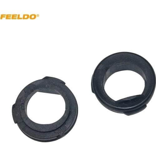 FEELDO 2X H1 LED Headlight Holder Adapters For Volvo H1 Car LED Lamp Bulb Modified Holder Base #CA6733