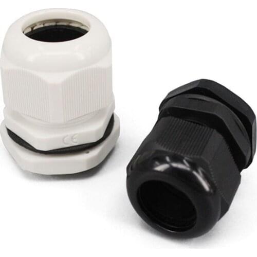 IP68 PG7(3-6.5mm)PG9(6-8mm)Waterproof Nylon Cable Gland Waterproof Gasket Plastic Waterproof Connector