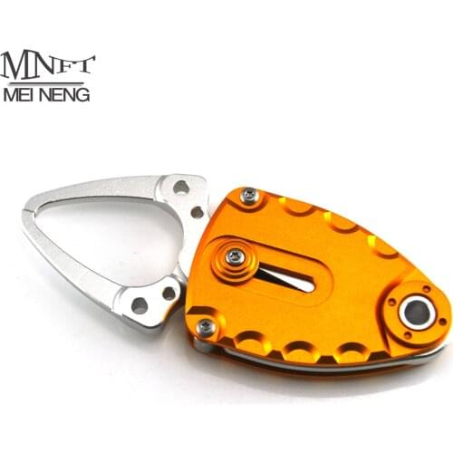 MNFT 1Pcs Aluminium Alloy Mini Fish Lip Grip Gripper Fishing Grabber Grips Control Pliers Hook Remover Lure Fishing Tackle Tool