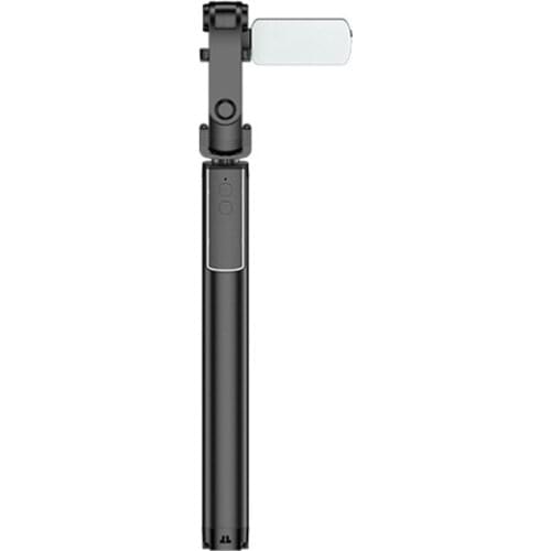 Multifunction Integrated Tripod Selfie Stick Bluetooth Phone Self-Timer Lever Holder with Fill Light for Smartphone