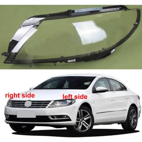 For Volkswagen VW Passat CC 2013 2014 2015 2016 2017 Headlamp Cover Transparent Lampshade Headlight Shell Mask Headlight Cover