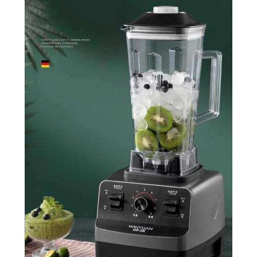 German sand ice machine commercial milk tea shop ice sand home Juicer juice crushing ice stirring cooking wall breaker