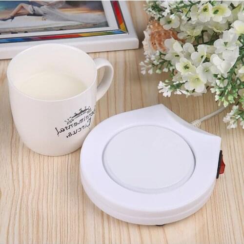 Living Room Plug-In Heating Pad Heating Device Office Leisure Coffee Tea Heating Artifact Pad Winter Essential