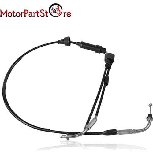 Bike Push Pull Throttle Cable Assy For Yamaha PW80 Y-Zinger 1985-2007 Big Wheel 80 BW80 1986-1990 Motorcycle ATV Dirt Pit Bike