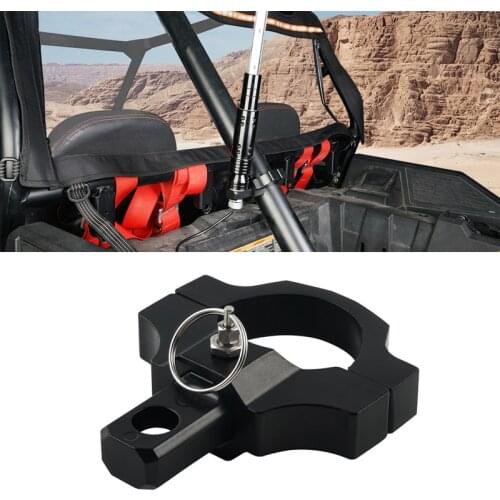 UTV LED Light Whip Antenna Mounting Bracket For Polaris For Arctic Cat For Can am Universal LED Flag Pole Led Whip Light Holder