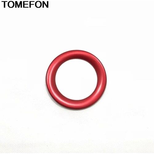 TOMEFON Overlay Styling For Jeep Grand Cherokee 2014 2015 2016 2017 2018 Interior Steering Wheel 6 o'clock Decoration Cover Trim