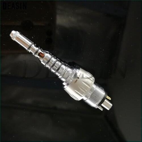 1 pcs Kavo type fiber optic handpiece multiflex coupler 6 Holes water adjustable LED quick coupling for high speed handpiece