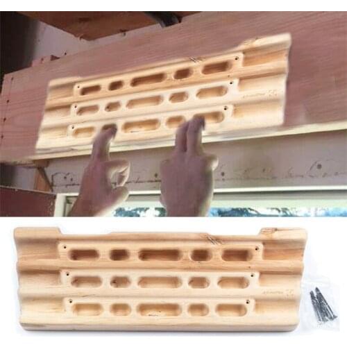 High quality gym equipment kids indoor playground rock climbing hangboard