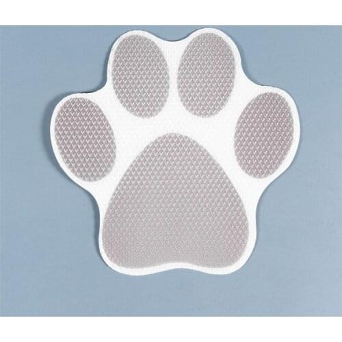 10/20pcs Dog Footprint Stickers Cartoon Bathtub Stickers Slip Prevention Decals Self-Adhesive Tub Pasters Anti Slide Sticker