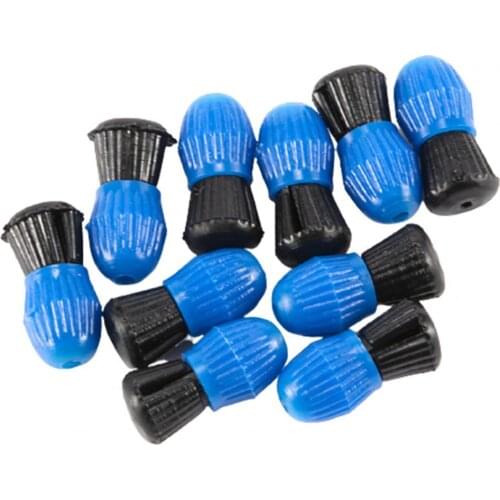 10Pcs Float Stopper Ball Snap-on Blue-Black Sea Sinker Line Fishing Float for Fishing рыбалка Рыболовные аксессуары