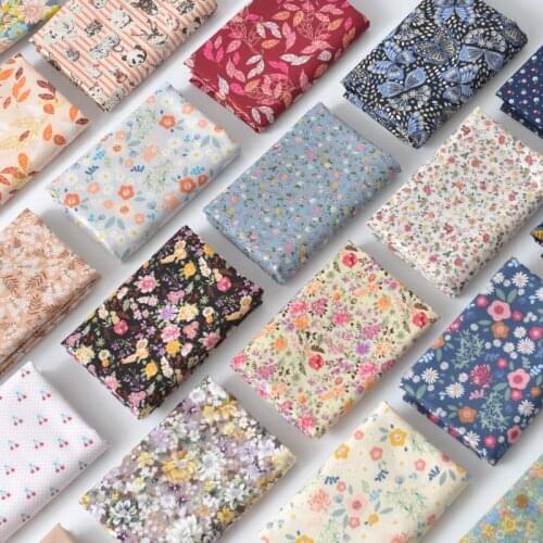 100*140cm Poplin Cotton Fabric Mens And Womens Clothing Summer Light Cotton Cloth Handmade Patchwork Cotton DIY Fabric