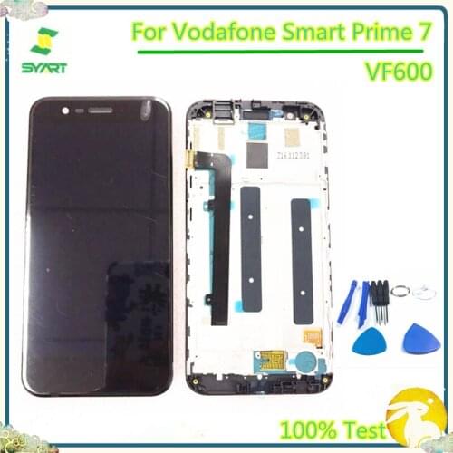 5.0 inch LCD Display Touch Screen Digitizer Assembly Replacement Parts For Vodafone Smart Prime 7 VF600 VFD600 VF D600 LCDs