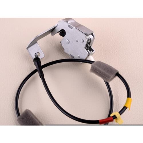 6L3Z-18264A26-A Rear Right Door Upper Latch Lock Assembly with Cable Fit for Ford F-150 F250