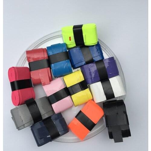 60 pecs Tennis Racket Grip Anti-skid Sweat Absorbed Wraps Taps Tennis/Badminton Grips Racquet Overgrip