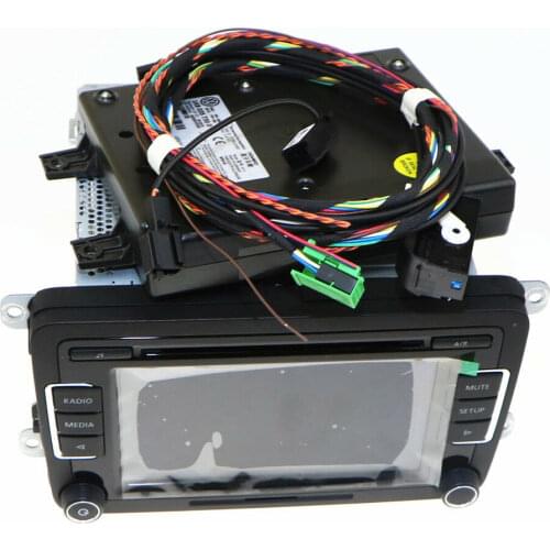 Car RCD510 Radio 9W2 Bluetooth Module RVC Reverse-image Camera RGB Rear View kit For VW Golf 5 MK6 Passat B6 Scirocco 1K8035730D
