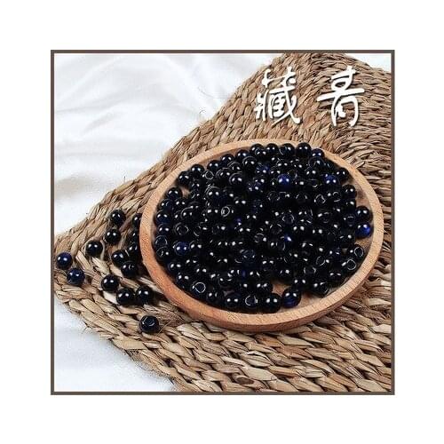 Free shipping 50pcs/lot navy blue cheongsam resin imitation jade clasp corn shirt pearl clasp slant hole 10mm 11.5mm
