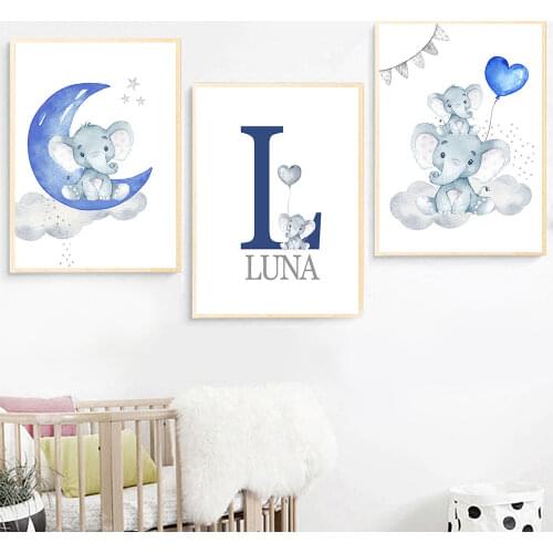 Boy baby name customization, diamond painting mural art, rhinestone embroidery Marseille room decoration wall stickers