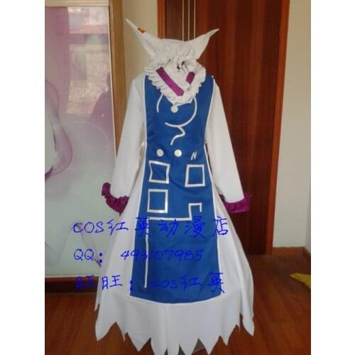Touhou Project Yakumo Ran Uniform Cosplay Costume with hat