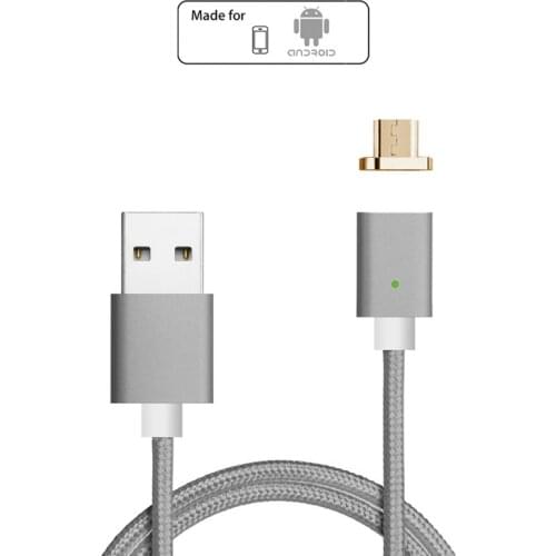 Android Magnetic Micro USB Cable For Xiaomi 4 Redmi 5 4x 4a 3 Charging, Magnetic Cable For Redmi Note 5 pro 4x 4 Charge