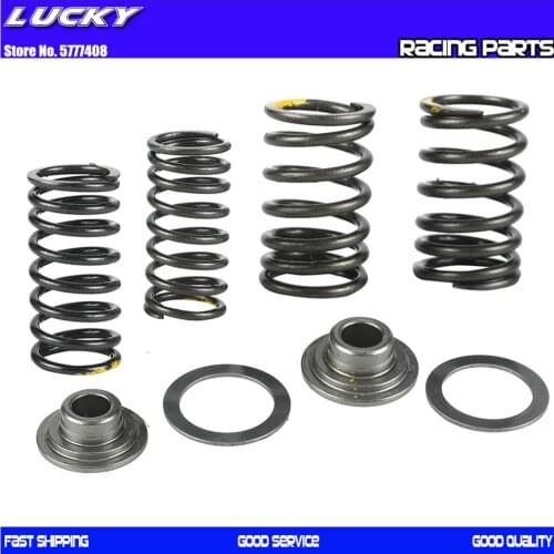 Motorcycle Valve comp Springs Retainer seat Assy For Lifan LF 125 140 150 cc Horizontal Engines Dirt Pit Bike Atv Quad