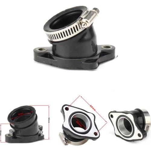Motorcycle Rubber Adapter Inlet Intake Pipe For BSE MOJO 250cc CB250 Dirt Bike Motocross Modified PWK 28 30mm carburetor