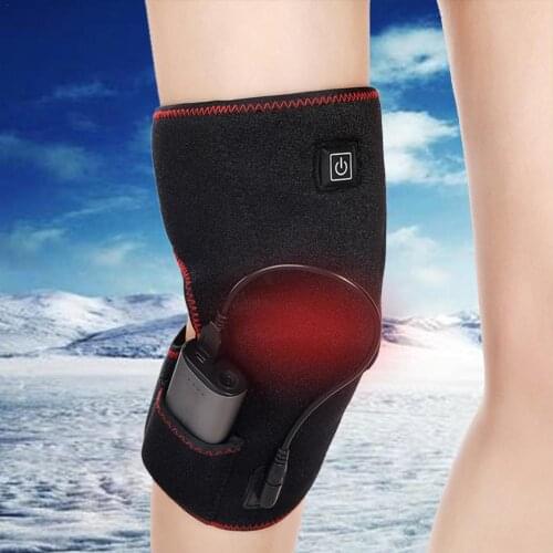 Heated Knee Pads Magnetic Therapy Kneepad Pain Relief Arthritis Brace Support Patella Pads Self Heat Therapy Knee Brace Wrap 4