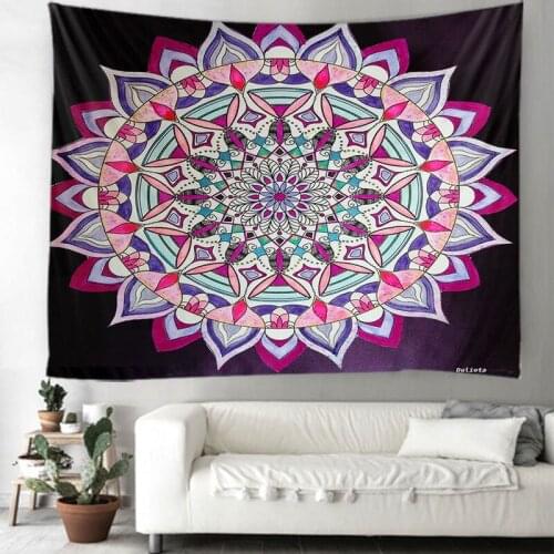 Character Tapestry Wall Hanging Home Deco Mandala Bohemia Hippie Print Free Shipping Large Plus Size