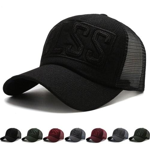 New Mesh ventilation baseball Cap fashion Snapback caps Men Women hip-hop hats Outdoor adjustable sunhat leisure Golf hats