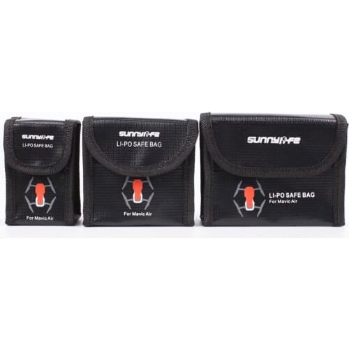 New Arrival LiPo Safe Bag Battery Protective Bag Explosion-proof Storage Bag for DJI MAVIC AIR Battery Accessories