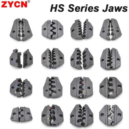 Crimping Dies HS Series Pliers Multi Jaws Insulated Terminals Hand Tool Plug Tube Coaxial 9 Inch VE Bootlace RV SV Uninsulated