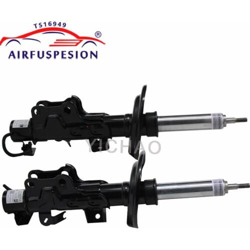 Pair Front Left & Right Air Suspension Shock Absorber Struts with Electric For Cadillac CTS 2014-2019 23247464 23247465 580-1073