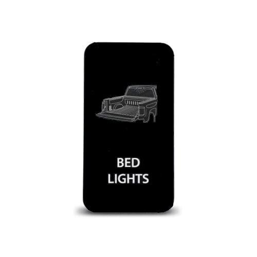 BED LIGHTS push Switch Button LED with Wires For Land Fortuner Tacoma