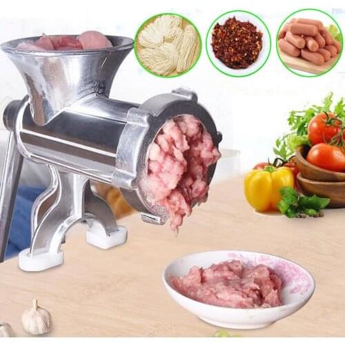 Manual Meat Grinder & Sausage Noodle Dishes Handheld Making Gadgets Mincer Pasta Maker Crank Home Kitchen Cooking Tools