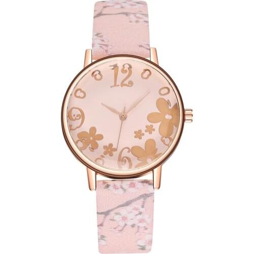 Top Style Fashion Womens Luxury Leather Band Analog Quartz WristWatch Ladies Watch Lady New Female Clock Casual Top Brand &50