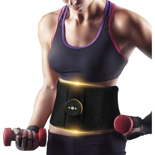 Abdominal Muscle Trainer Waist Belly Muscle Stimulator Muscle Strength Machine Body Slimming Shaper Massager Exercise Machine