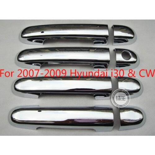 High-quality ABS Chrome Door Handle Cover For Hyundai i30 2007 2008 2009 & CW Car-styling Car-covers