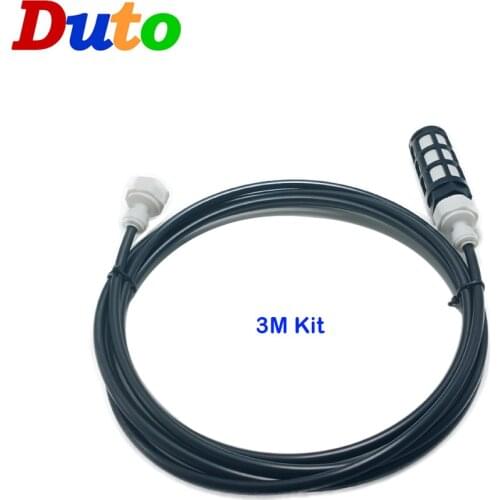 1M/3M 1/4 inch Water filter for pump and water sprayer misting system with PP contton filter inside 1/4 inch Quick Connector