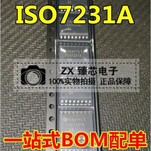 100% New&original In Stock ISO7231ADW Marking:ISO7231A SOP16 ISO7231ADWR