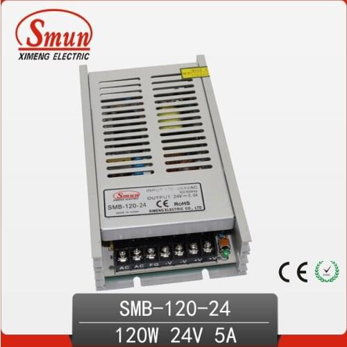 120W 24V 5A Ultra-thin Single Switching Power Supply Hot Sale with CE ROHS