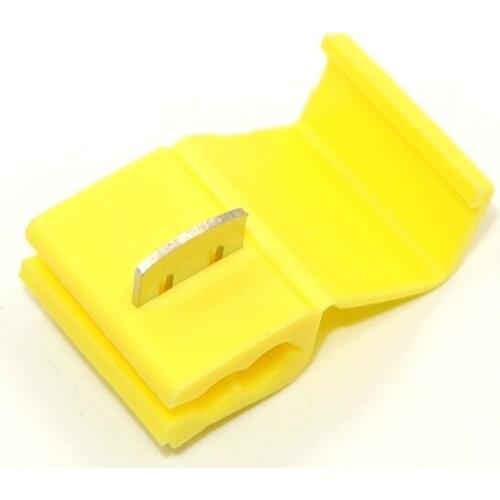500 Yellow 12-10 AWG SCOTCH LOCK QUICK SPLICE WIRE CONNECTOR FREE SHIPPING