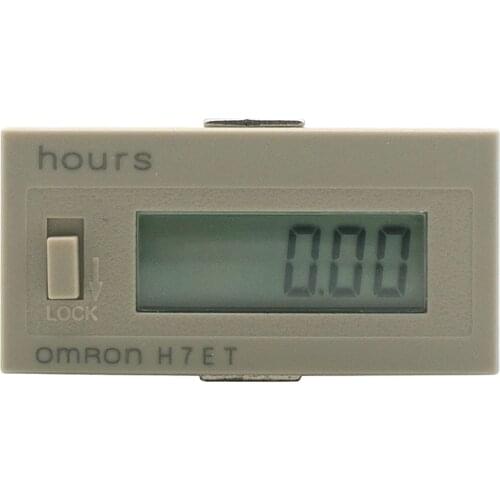 6 Digits Screw Terminal Resettable Digital Accumulator Dispaly Timer Counter H7ET-BM-S Seconds 0 to 99999h 59min 59S