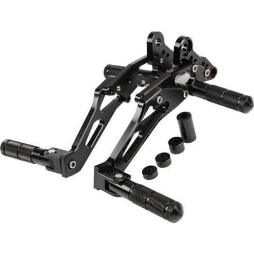 CNC Aluminum Motorcycle Foot Pegs Rest Footpegs Pedals Rearset For Honda M5 M3 MSX125 2016