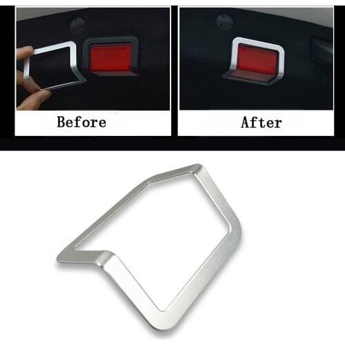 For Mercedes Benz GLK CLS ML GL GLC C E Class W205 W213 Car Tail Trunk Warning Light Frame Door Lamp Decoration Cover Stickers
