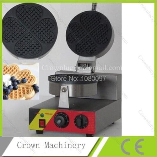 Electric Heart shape Waffle Baker Maker Iron Machine