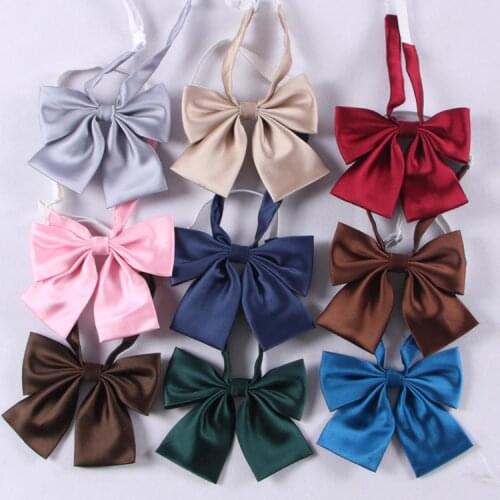 School Dresses Bow Tie For Girl Jk Uniforms Accessories Collar Butterfly Cravat Sailor Suit High School Student Uniform School